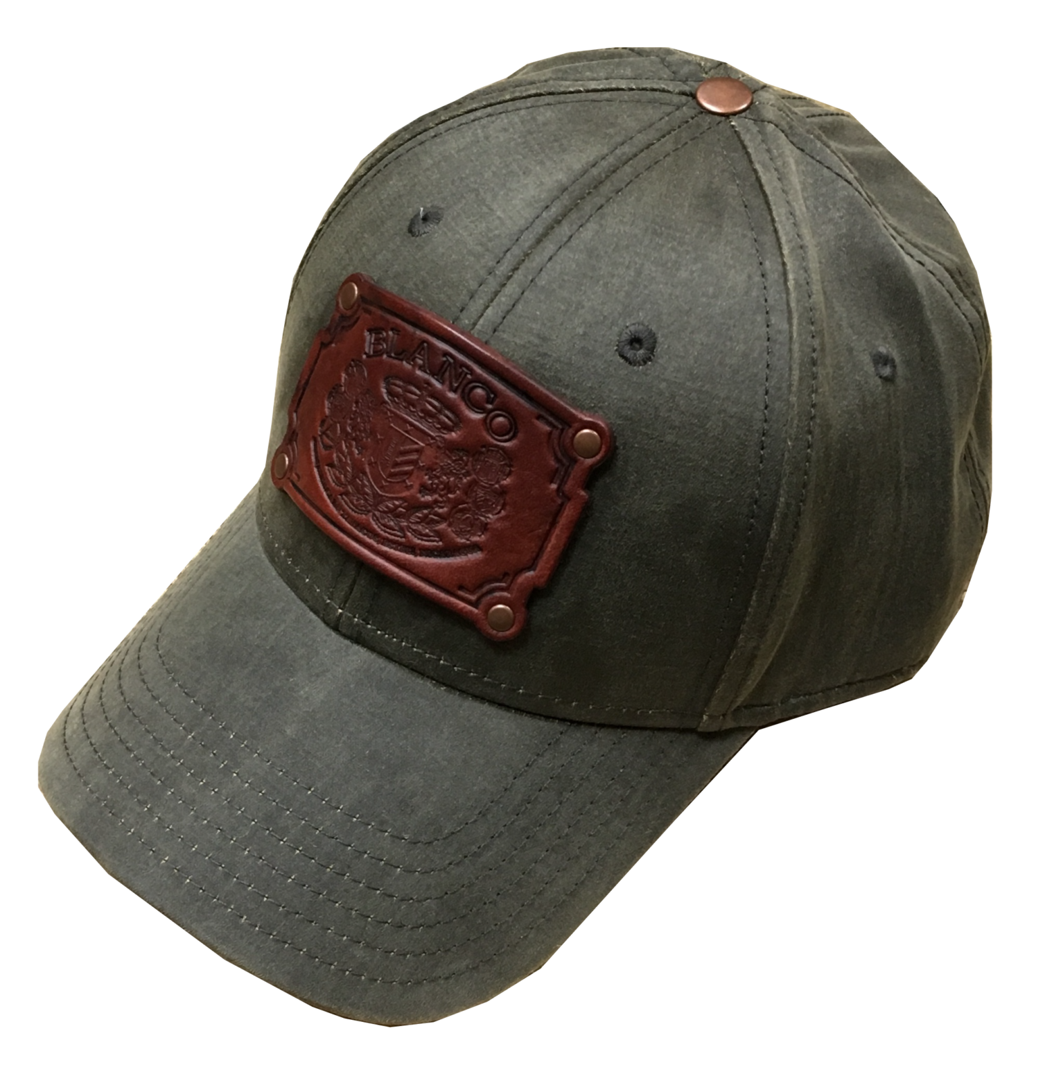 Waxed Canvas Hat Blanco Cigar Company